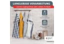 Glart Geschirrtuch 10 St. Grau 100% Baumwolle Saugstark Bild 1