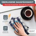 Glart Geschirrtuch 10er-Pack Gelb 100% Baumwolle 50x70 cm Bild 5