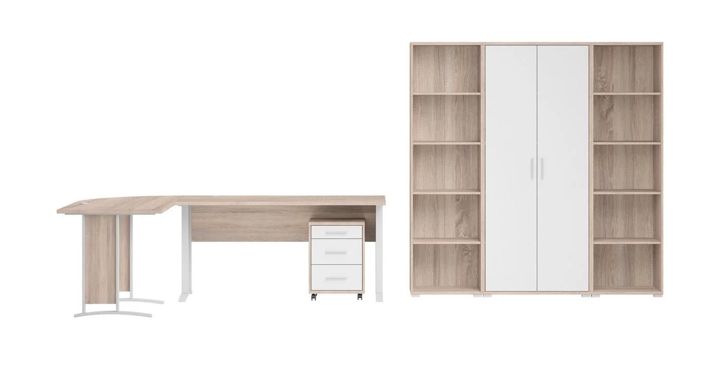 moebel-dich-auf Aktenschrank OFFICE LINE 7-tlg. Arbeitszimmer