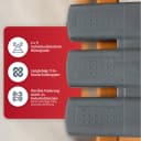 Lattenrost Rhodos EL, FMP Matratzenmanufaktur, 7 Zonen, elektrisch verstellbar Bild 4