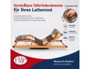 FMP Matratzenmanufaktur Teiltellerlattenrost Rhodos EL Komfort Elektrisch Verstellbar Bild 1