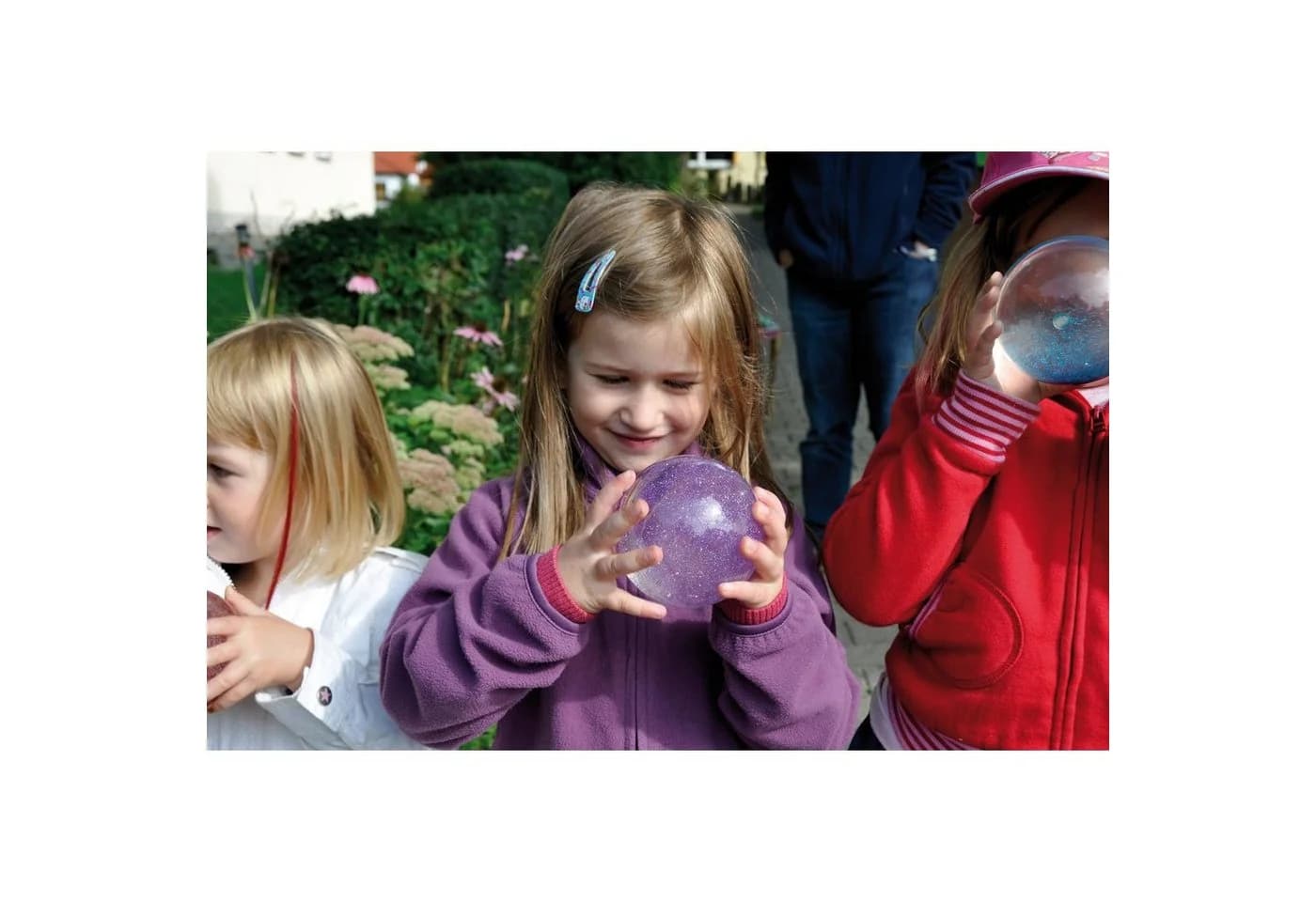 EDUPLAY Riesenflummi mit Wasser und Glitter - Bild 4