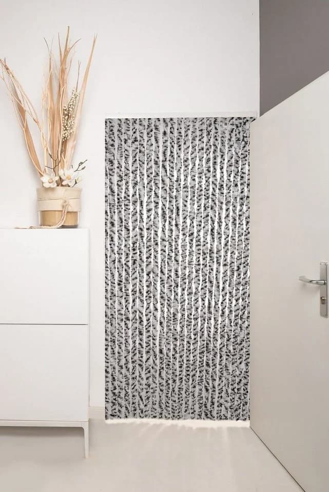 Defactoshop Insektenschutz-Vorhang PVC Grau/Weiß MIX - Bild 2