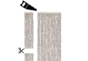 Defactoshop Insektenschutz-Vorhang PVC Grau/Weiß MIX Bild 4