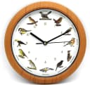 JOKA Wanduhr Vogelstimmen Holzdekor Nachtautomatik Bild 2