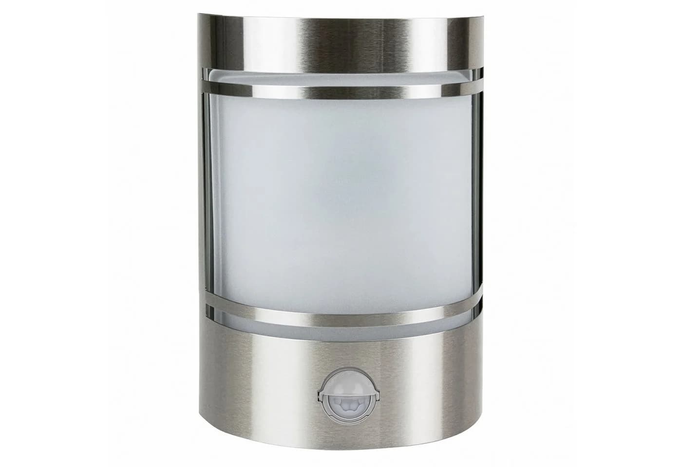 Grafner Außen-Wandleuchte Silber Edelstahl Bewegungsmelder - Bild 2