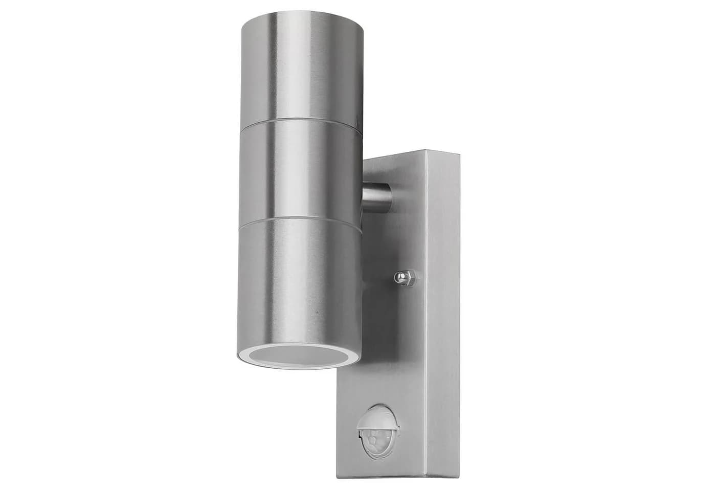 Grafner Außen-Wandleuchte Edelstahl mit Bewegungsmelder IP44 - Bild 2