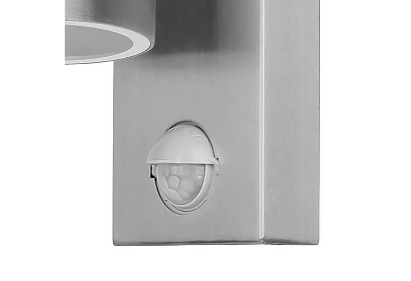 Grafner Außen-Wandleuchte Edelstahl mit Bewegungsmelder IP44 - Bild 4