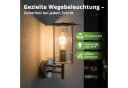 Grafner Außen-Wandleuchte 17WB Edelstahl Wandleuchte Silber IP44 Bild 1