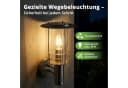Grafner Außen-Wandleuchte Edelstahl mit Bewegungsmelder IP44 Bild 1
