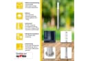 Grafner Edelstahl Wegleuchte WL10200 Gartenlampe 110 cm Silber Bild 1
