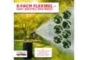 Grafner Premium dehnbarer Gartenschlauch mit Multifunktionsbrause Bild 4