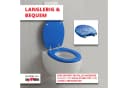 Grafner WC-Sitz Antibakteriell Oval Klassisch Bild 3