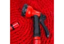 Grafner Dehnbarer Gartenschlauch 30m Rot mit Multifunktionsbrause Bild 1