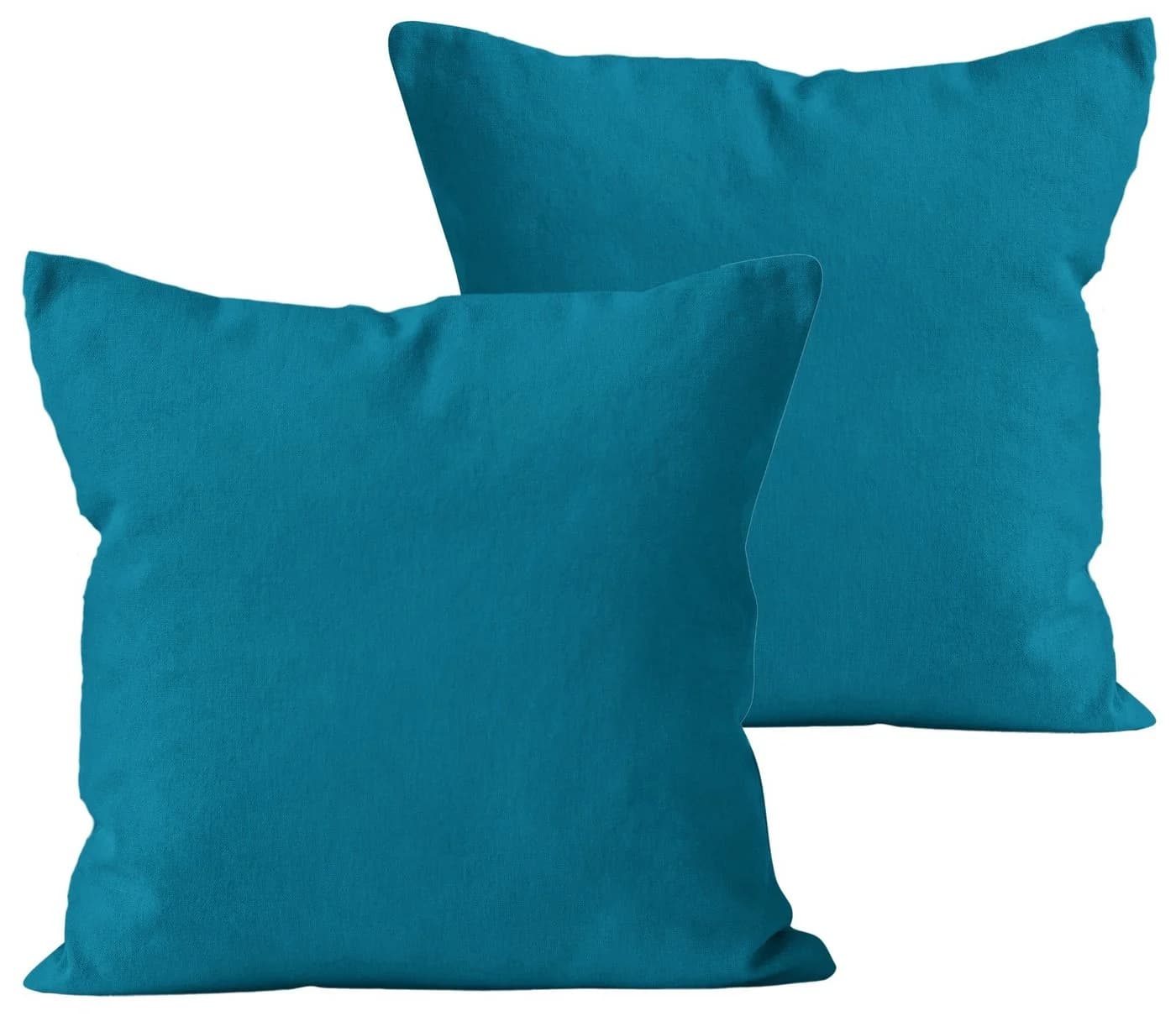 Carpe Sonno Kissenbezug Set 2er Petrol Baumwolle Renforce