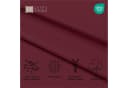 Carpe Sonno Kissenbezug 2er Set Baumwolle Bordeaux Bild 3