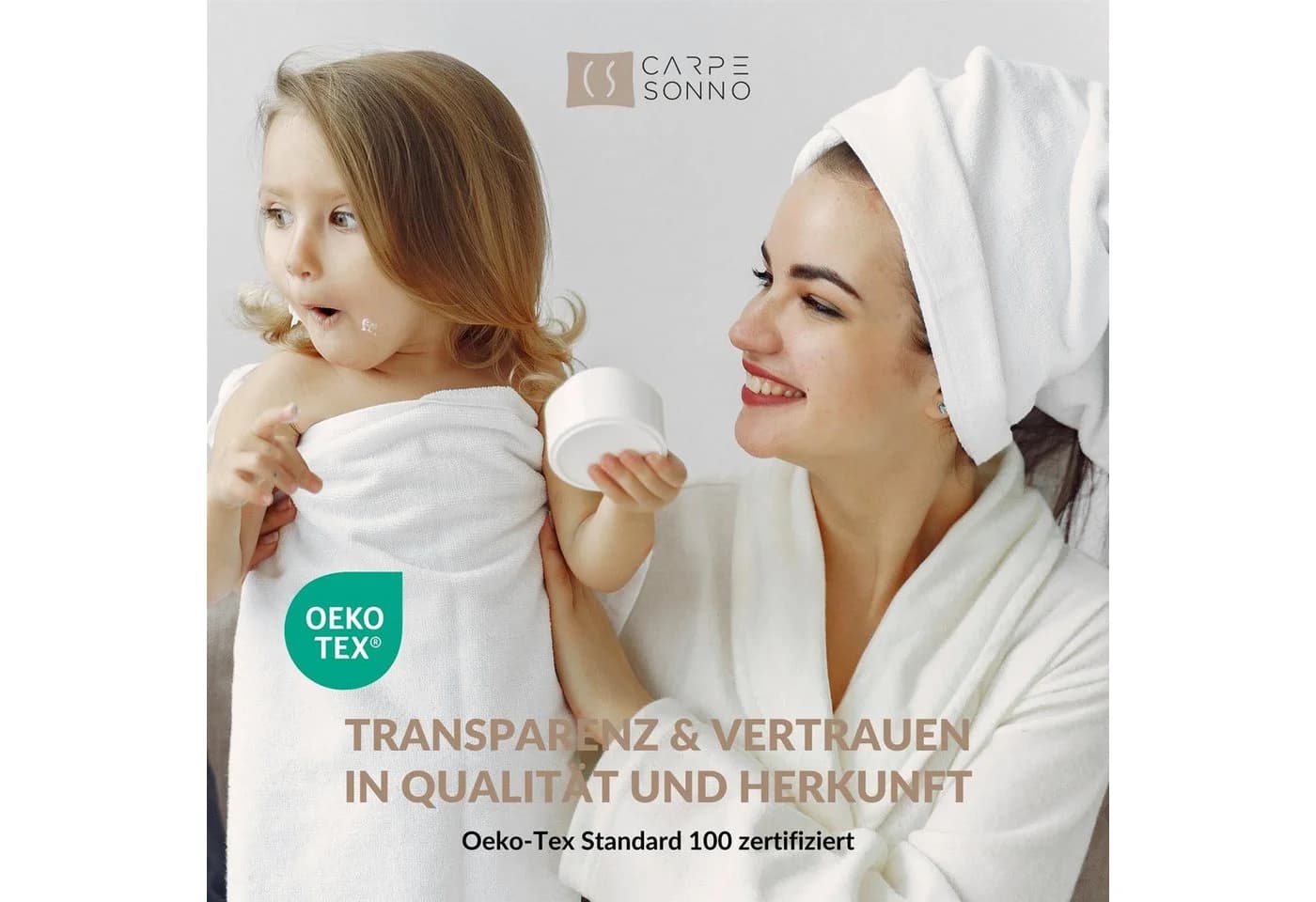 Carpe Sonno Handtuch-Set 4-tlg. Frottee Rosa 450g/m² - Bild 3