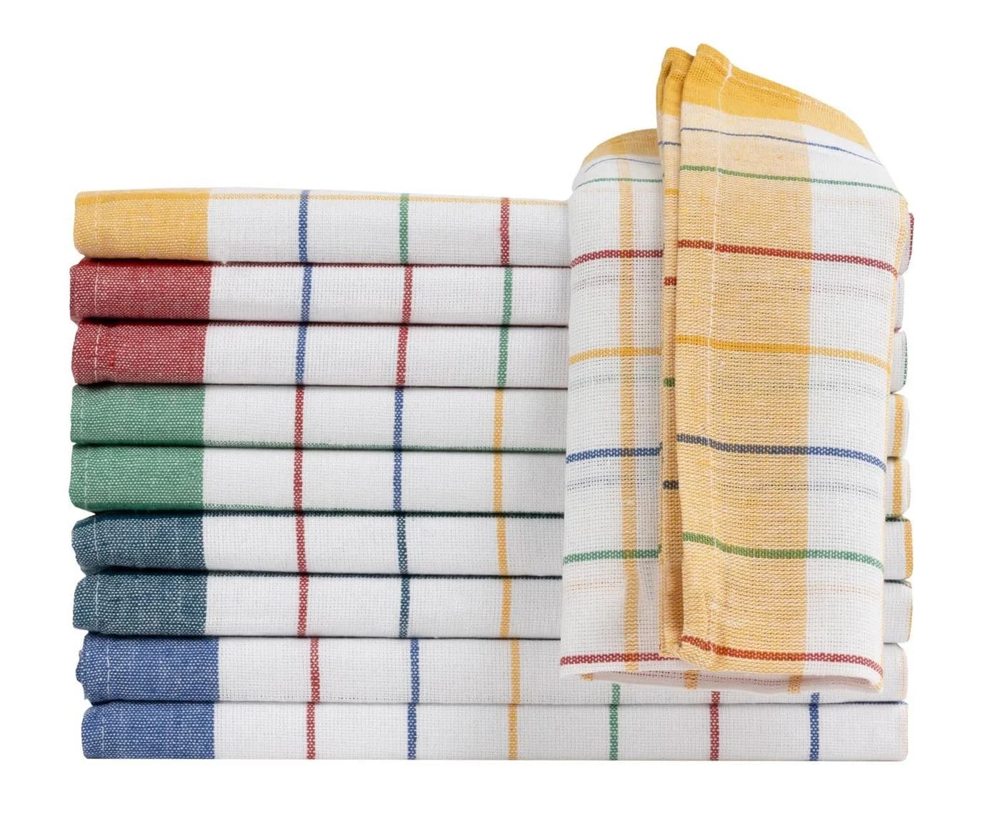 Carpe Sonno Geschirrtuch 100% Baumwolle 10-tlg. Set Bunt