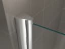i-flair Dusch-Doppelflügeltür Lima ESG Glas Aluminium Chrom Bild 4