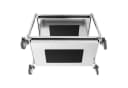 Royal Catering Servierwagen 2 Mulden Edelstahl Transportwagen Gastro Bild 1