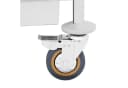 Royal Catering Servierwagen 2 Mulden Edelstahl Transportwagen Gastro Bild 5