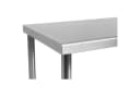 Royal Catering Arbeitstisch 200x60 cm Edelstahl mit Ablage Bild 3