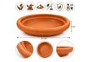 Marrakesch Orient & Mediterran Interior Teller Tajine Natur Lehm 35 cm Bild 1
