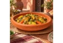 Marrakesch Orient & Mediterran Interior Teller Tajine Natur Lehm 35 cm Bild 5