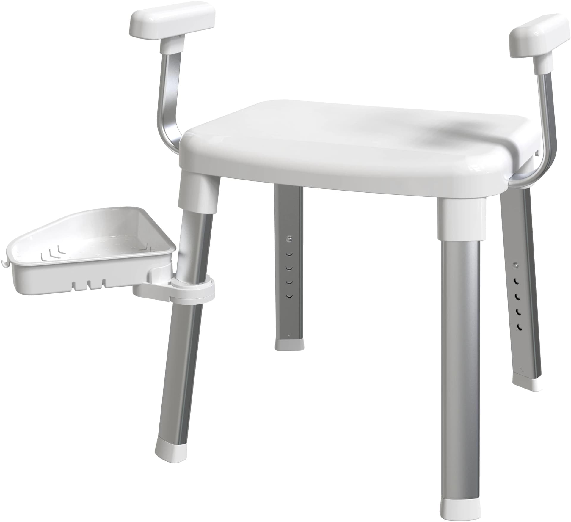 Dusch- und Badhocker BISCHOF Tray Comfort Weiß
