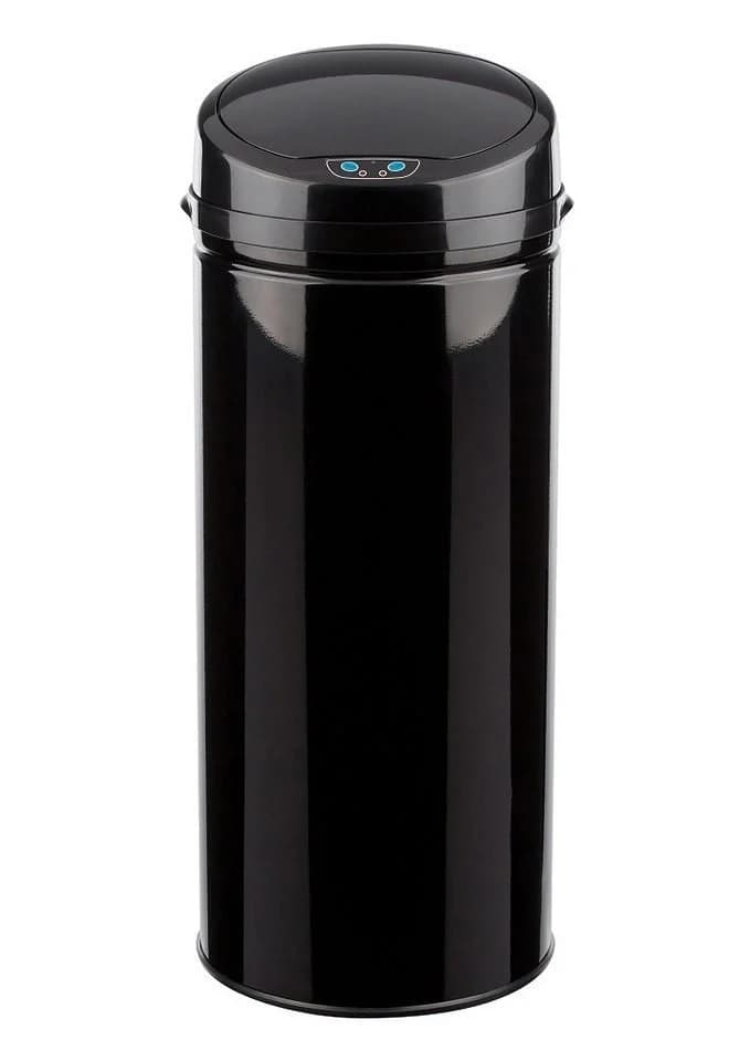 ECHTWERK Mülleimer INOX BLACK Edelstahl Infrarot-Sensor 42 Liter - Bild 2