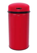 ECHTWERK Mülleimer INOX RED Edelstahl Infrarot-Sensor 42 Liter Rot Bild 2