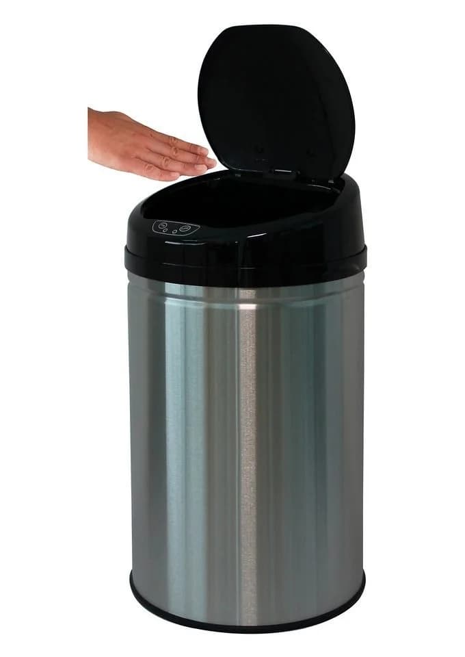 ECHTWERK Mülleimer INOX BRUSHED mit Infrarotsensor 30 Liter - Bild 2