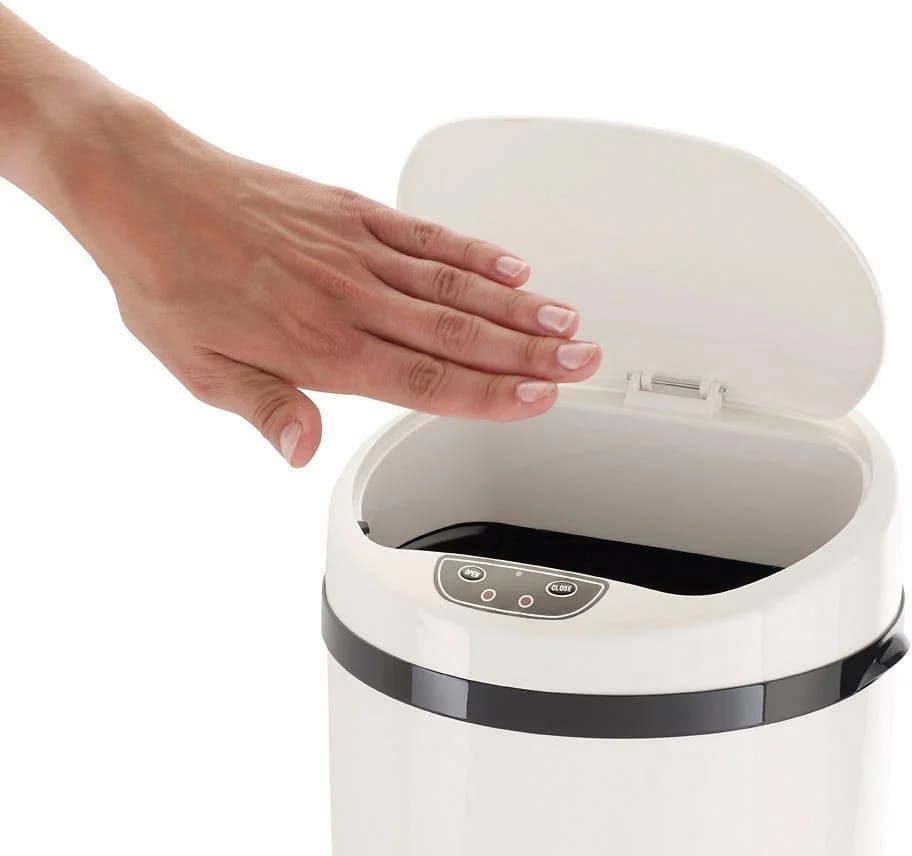 ECHTWERK Mülleimer INOX BRUSHED mit Infrarot-Sensor und Edelstahl-Korpus - Bild 4