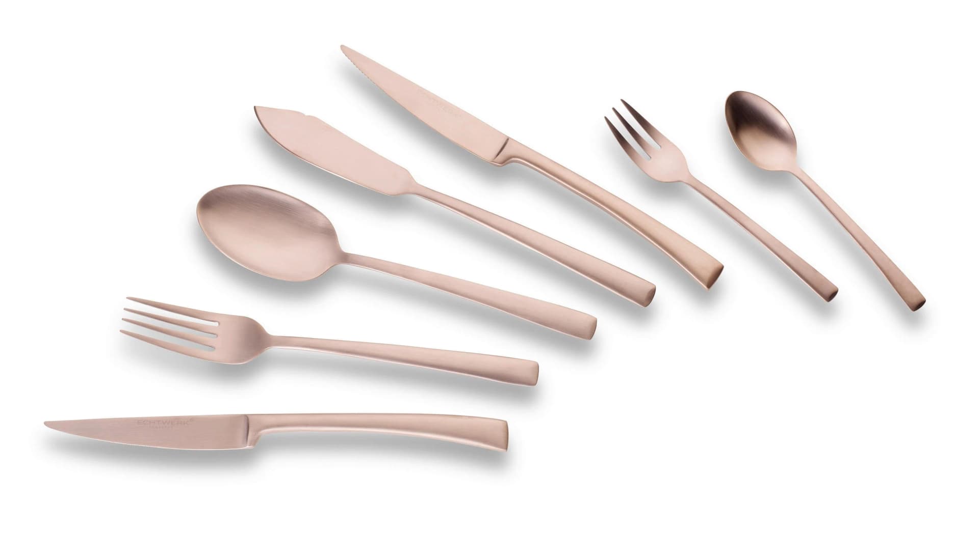Echtwerk Tafelbesteck Avelino 42-teilig Bronze-Edition - Bild 2
