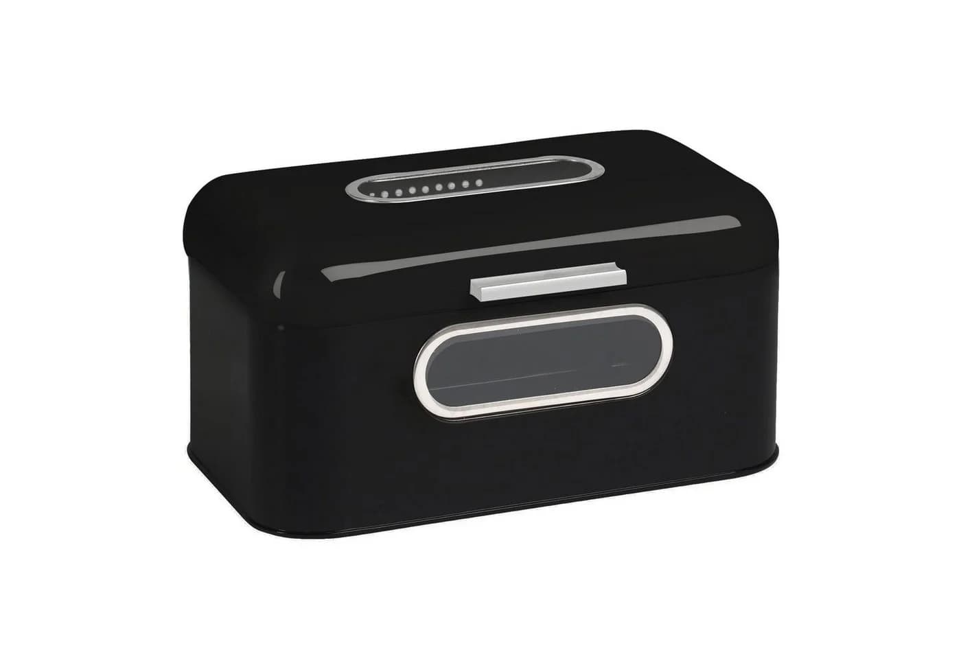 ECHTWERK Retro Brotkasten Small Metall mit Sichtfenstern