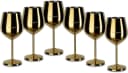 ECHTWERK Weinglas-Set 6-tlg. Edelstahl PVD goldfarben Bild 2