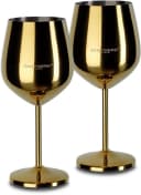ECHTWERK Weinglas-Set 6-tlg. Edelstahl PVD goldfarben Bild 3