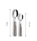 ECHTWERK Bistro Besteck-Set 16tlg. Grau Bild 5