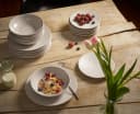 ECHTWERK Tafelservice Blanka Nature-Design 18-tlg. Beige Steingut Bild 1