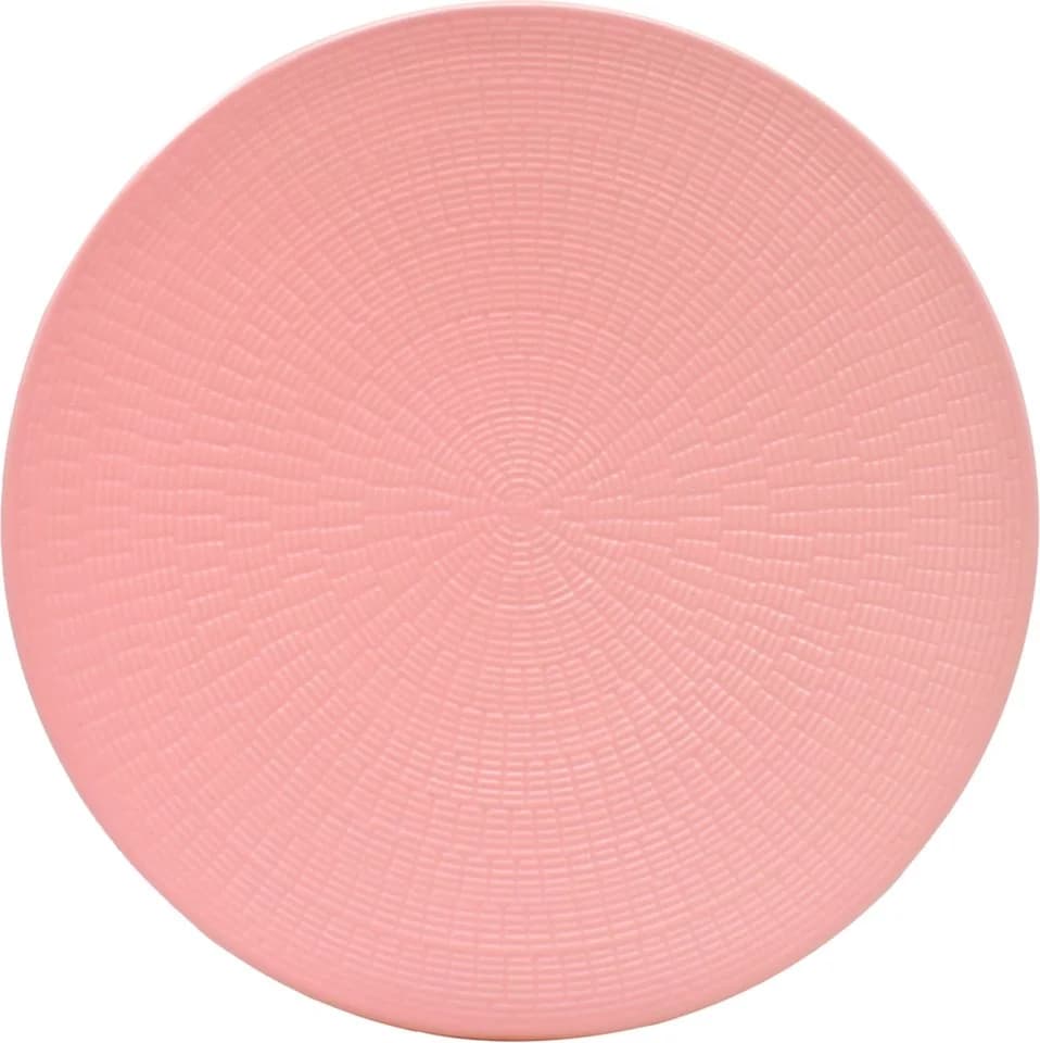 ECHTWERK Tafelservice Blanka Nature Design 12-tlg. Rosa Steingut - Bild 5
