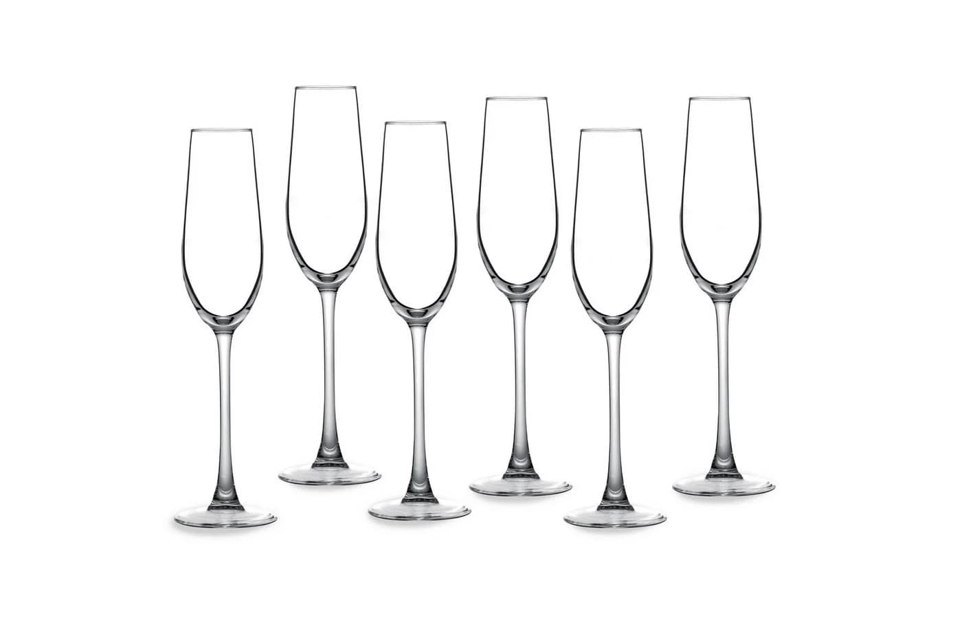 ECHTWERK Sektglas Champagnerkelch-Set 190 ml 6-tlg. Glas - Bild 2