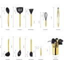 ECHTWERK Küchenorganizer-Set 10-tlg. Gold Edelstahl Silikon Bild 5