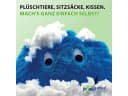 POWER FÜLL Kissenfüllung eco weiß 1 kg nachhaltige Füllwatte recycelt Bild 4