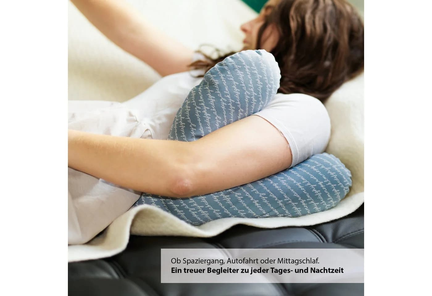 POWER INN Brustkissen HOPE Rosa Herzförmig Lagerungskissen Masektomie - Bild 5