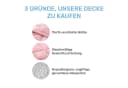 Dailydream Gewichtsdecke Kinder Rosa Therapie-Bettdecke Baumwolle Bild 3