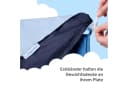 Dailydream Gewichtsdecke Ersatzbezug Elefant Blau 100% Baumwolle Bild 3