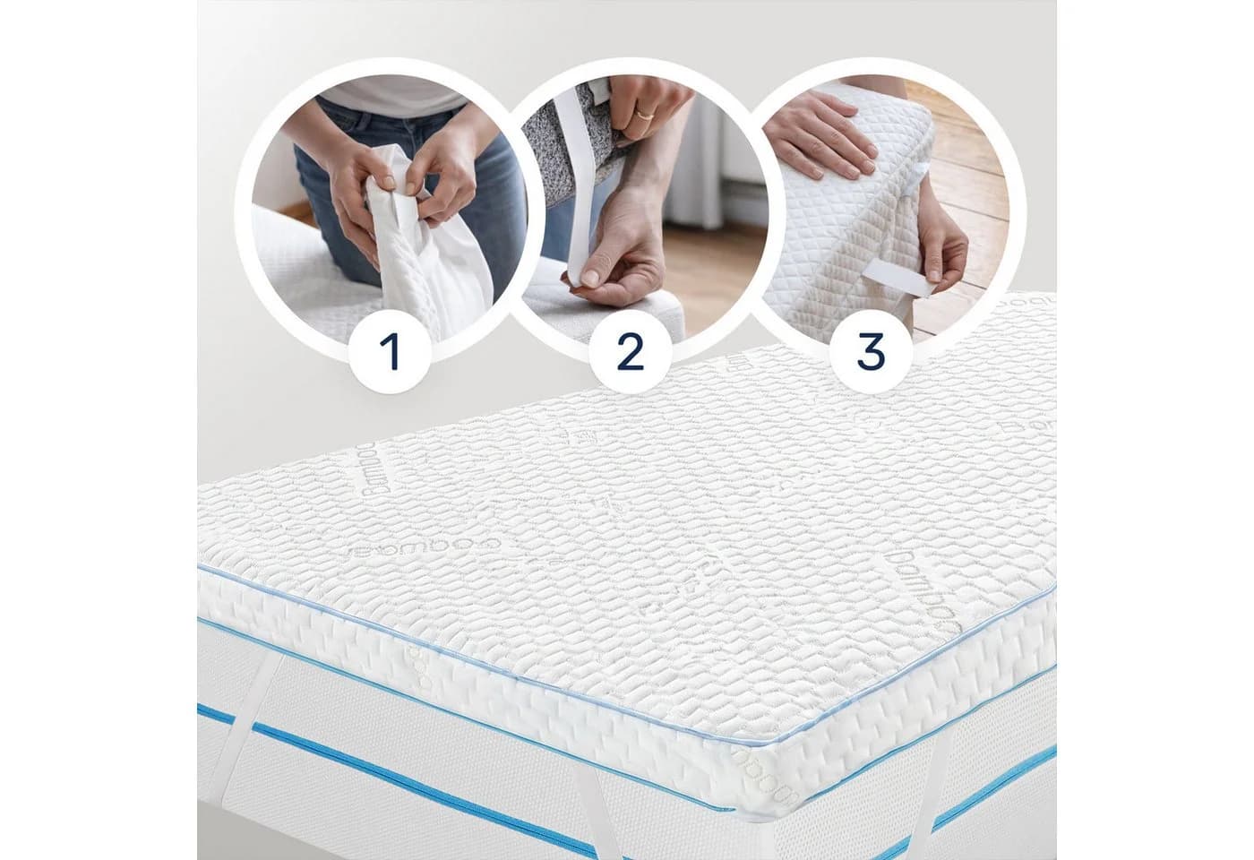 Dailydream Topper mit Memory Foam Viscoschaum - Bild 5