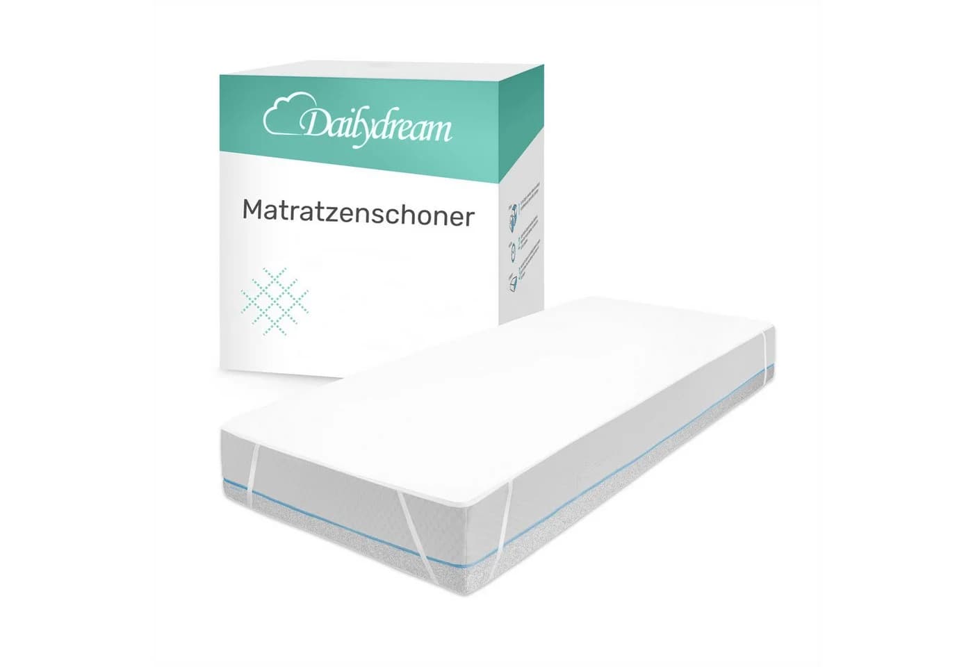 Dailydream Matratzenschoner wasserdicht & atmungsaktiv weiß - Bild 2