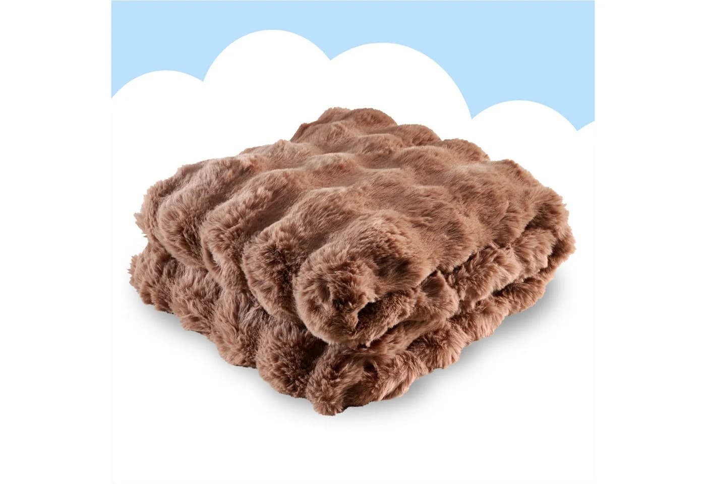 Dailydream Kunstfell Kuscheldecke Beige 150x200 cm