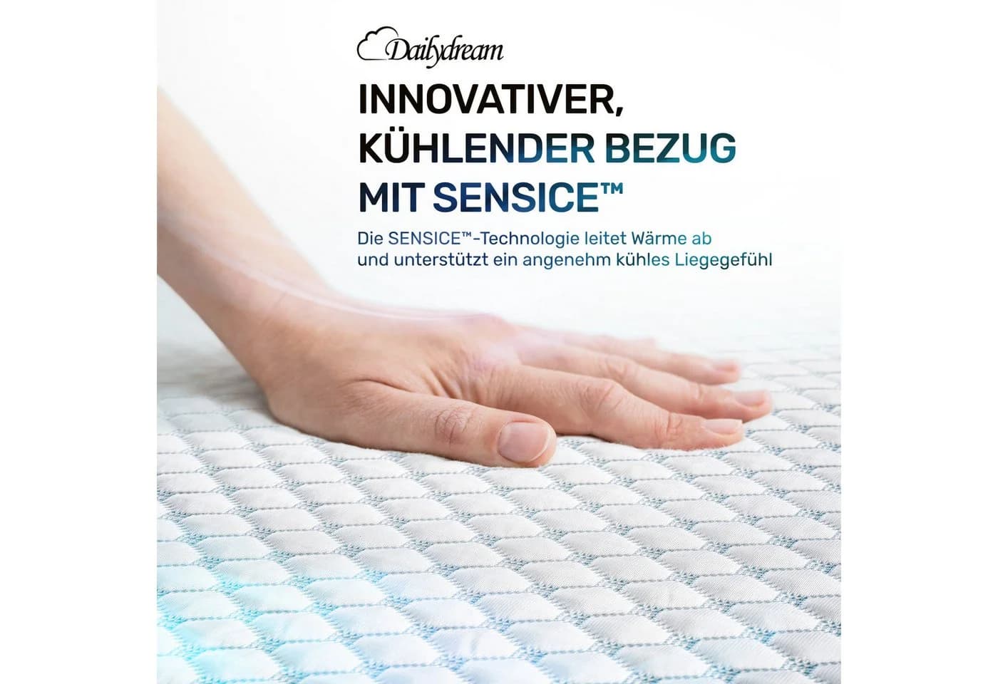 Dailydream Topper mit kühlendem Effekt, Memory Foam, Edition Cool Touch
